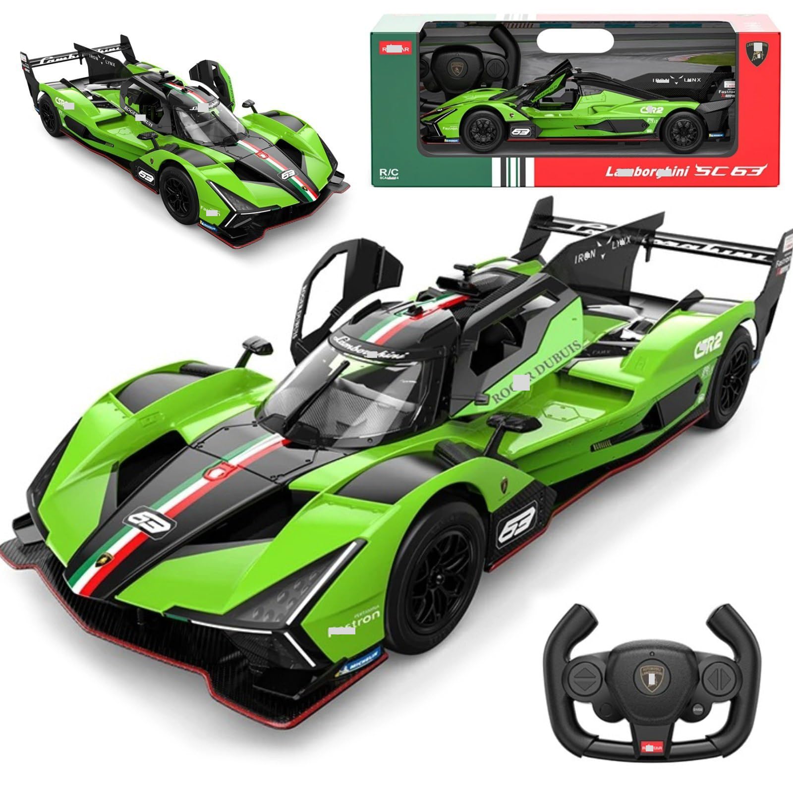 Amazon.com: HTLNUZD 1/14 RC SC63 Hypercar 24H/LMH for Lamborghini